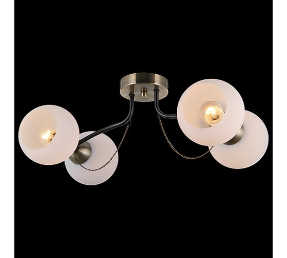 Потолочная люстра ILLUMICO IL0035-4CSQ-79 BK AB