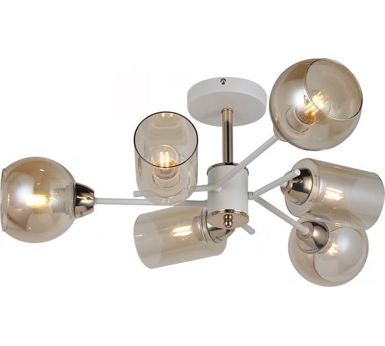 Потолочная люстра ILLUMICO IL8243-6COU-79 WH GD 1