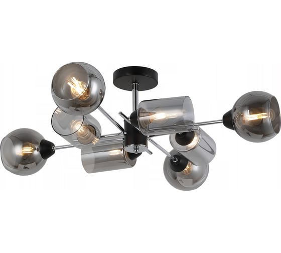 Потолочная люстра ILLUMICO IL8243-8COU-79 BK CR 1
