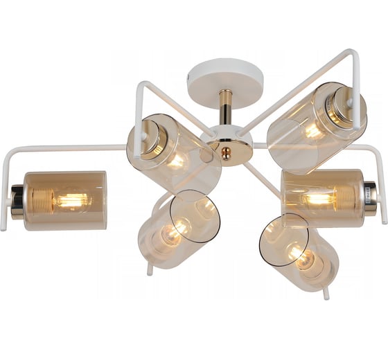 Потолочная люстра ILLUMICO IL8248-6COU-79 WH GD 1