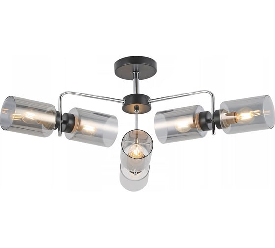 Потолочная люстра ILLUMICO IL8249-6COU-79 BK CR 1