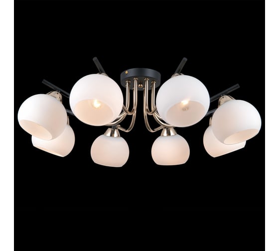 Потолочная люстра ILLUMICO IL0713-8CSQ-24 BK FGD LIBRA