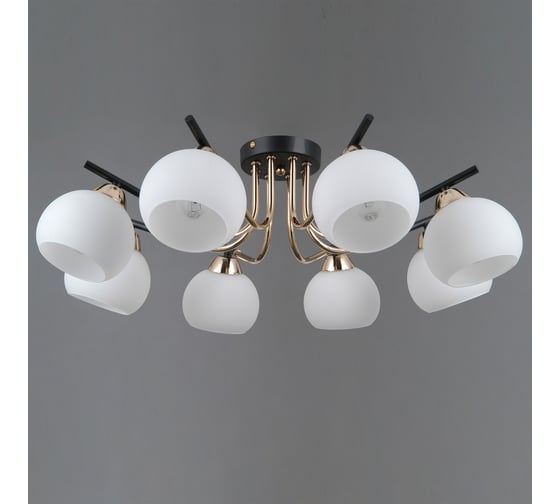 Потолочная люстра ILLUMICO IL0713-8CSQ-24 BK FGD LIBRA