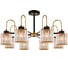 Потолочная люстра ILLUMICO IL1305-8CPA-29 BK GD 1
