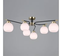 Потолочная люстра ILLUMICO IL0638-6CSQ-24 AB BK LIBRA