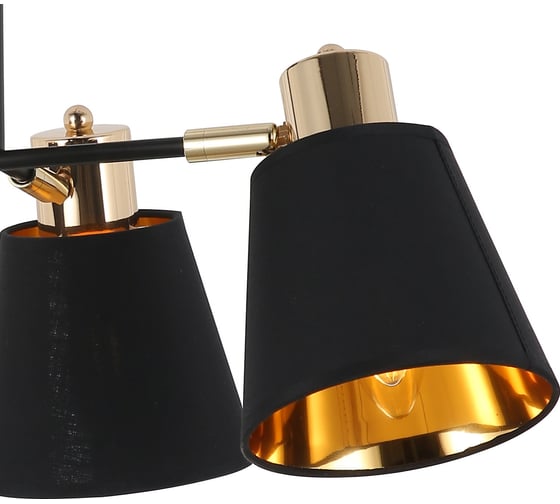 Потолочная люстра ILLUMICO IL6116-4COU-79 BK GD Abelie
