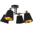 Потолочная люстра ILLUMICO IL6116-4COU-79 BK GD Abelie 1