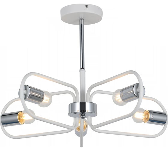 Потолочная люстра ILLUMICO IL8253-5COU-79 WH CR