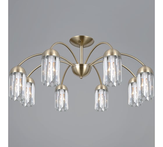 Потолочная люстра ILLUMICO IL0599-8CSQ-24 AB LYRA 1