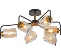 Потолочная люстра ILLUMICO IL8248-6COU-79 BK GD