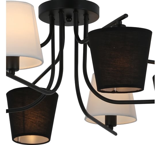 Потолочная люстра ILLUMICO IL8135-8COU-79 BK Base