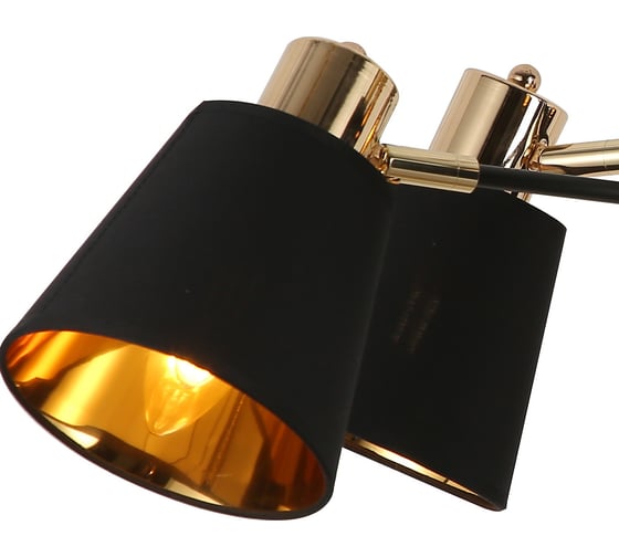 Потолочная люстра ILLUMICO IL6116-6COU-79 BK GD Abelie