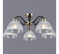 Потолочная люстра ILLUMICO IL0435-5CSQ-24 BK AB SPICA