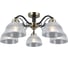 Потолочная люстра ILLUMICO IL0435-5CSQ-24 BK AB SPICA 4