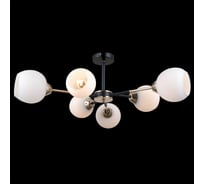 Потолочная люстра ILLUMICO IL0715-6CSQ-24 BK GD LIBRA