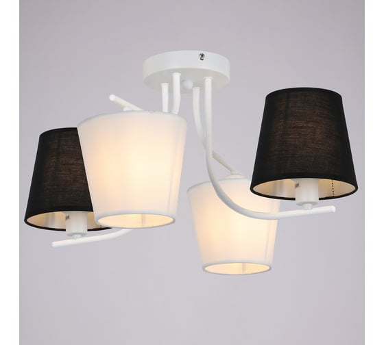 Потолочная люстра ILLUMICO IL8135-4COU-79 WH Base 1