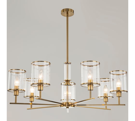 Потолочная люстра ILLUMICO IL0183-8C-79 COPPER KOPNINI 1
