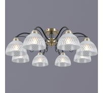 Потолочная люстра ILLUMICO IL0435-8CSQ-24 BK AB SPICA