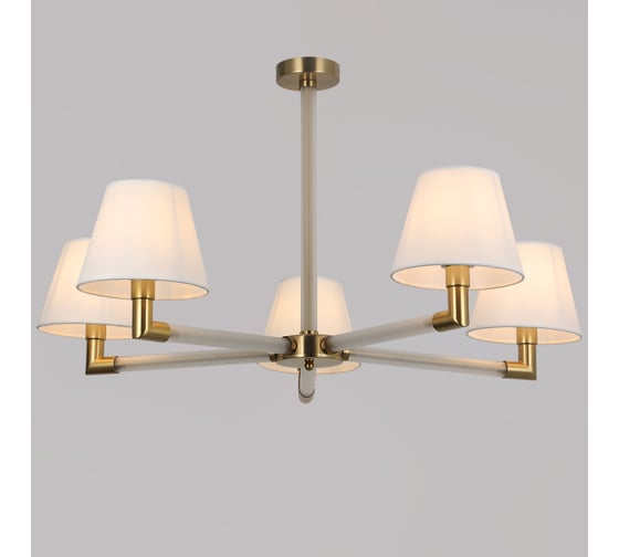 Потолочная люстра ILLUMICO IL0501-5P-79 BRASS