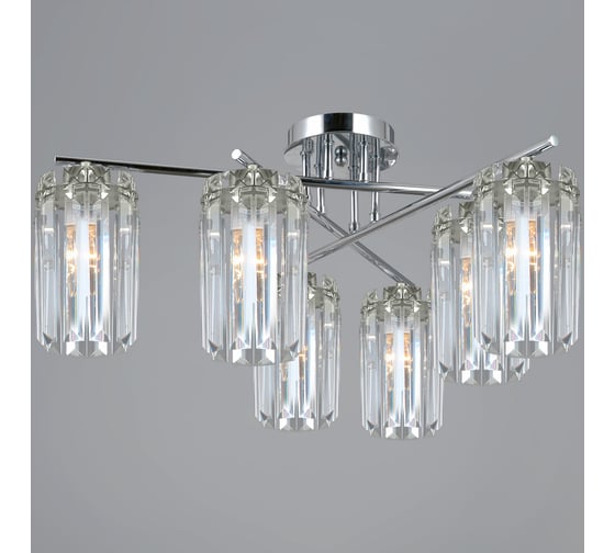 Потолочная люстра ILLUMICO IL3566-6CSQ-24 CR LYRA 1