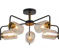 Потолочная люстра ILLUMICO IL8248-5COU-79 BK GD