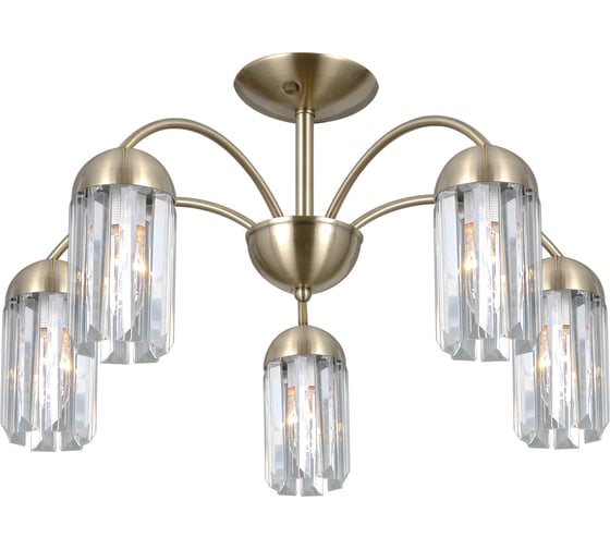 Потолочная люстра ILLUMICO IL0599-5CSQ-24 AB LYRA