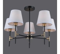 Потолочная люстра ILLUMICO IL0185-5CSQ-24 BK AB CASTOR