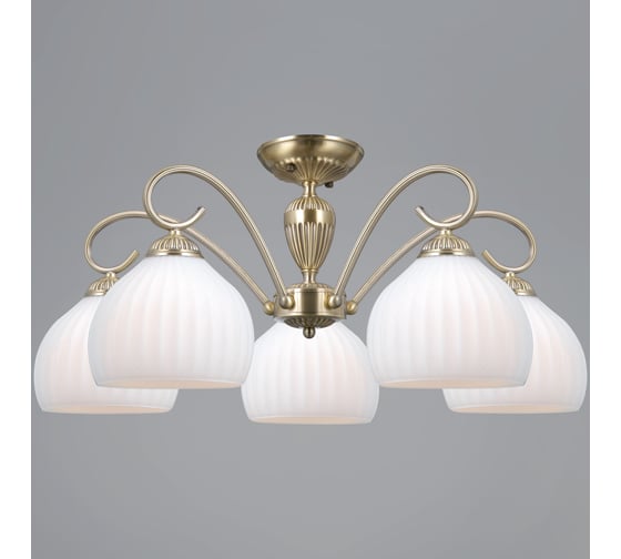 Потолочная люстра ILLUMICO IL0695-5CSQ-24 AB CAPELLA