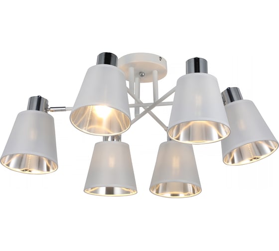 Потолочная люстра ILLUMICO IL6116-6COU-79 WH CR Abelie