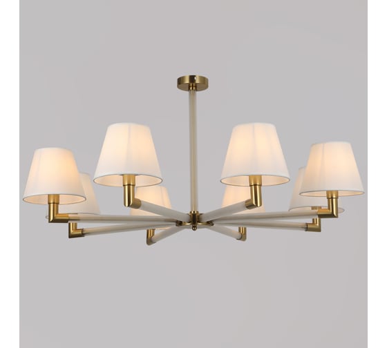 Потолочная люстра ILLUMICO IL0501-8P-79 BRASS 1
