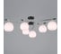 Потолочная люстра ILLUMICO IL0638-6CSQ-24 CR BK LIBRA 1