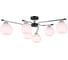 Потолочная люстра ILLUMICO IL0638-6CSQ-24 CR BK LIBRA 4