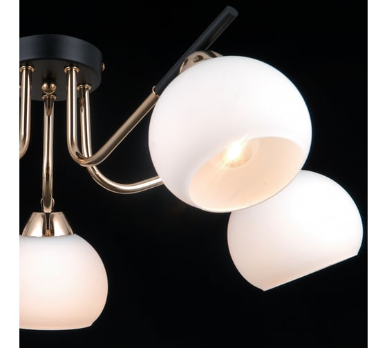 Потолочная люстра ILLUMICO IL0713-5CSQ-24 BK FGD LIBRA