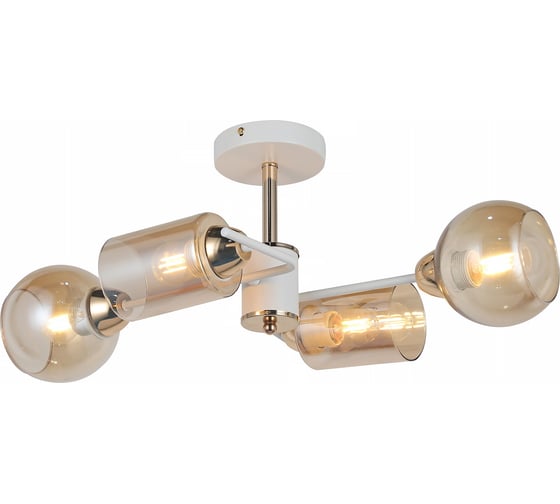 Потолочная люстра ILLUMICO IL8243-4COU-79 WH GD 1