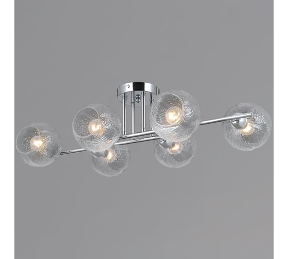 Потолочная люстра ILLUMICO IL0701-6CSQ-24 CR ARIES 1