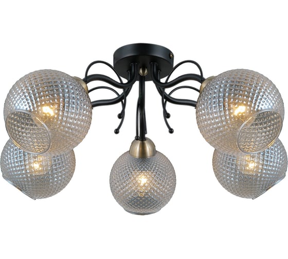 Потолочная люстра ILLUMICO IL0190-5CSQ-79 BK AB
