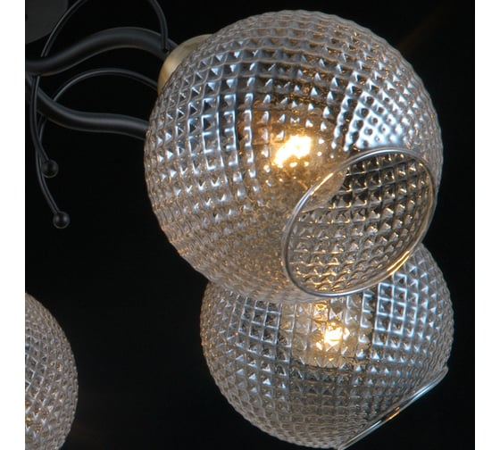 Потолочная люстра ILLUMICO IL0190-5CSQ-79 BK AB