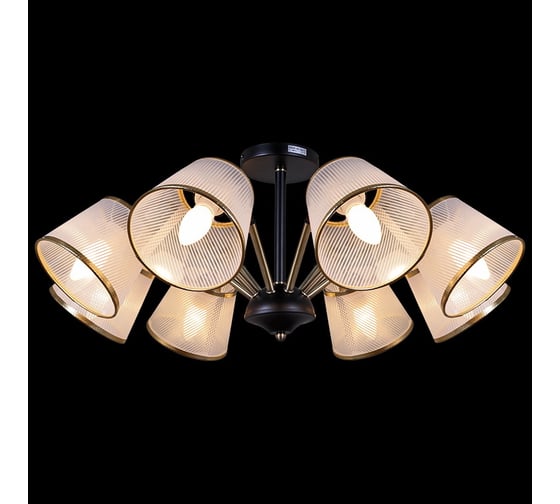 Потолочная люстра ILLUMICO IL0344-8CSQ-79 BK AB 1