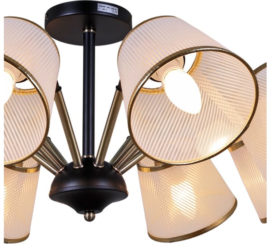 Потолочная люстра ILLUMICO IL0344-8CSQ-79 BK AB