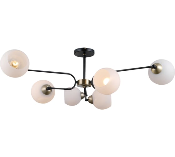 Потолочная люстра ILLUMICO IL0249-6CSQ-79 BK AB