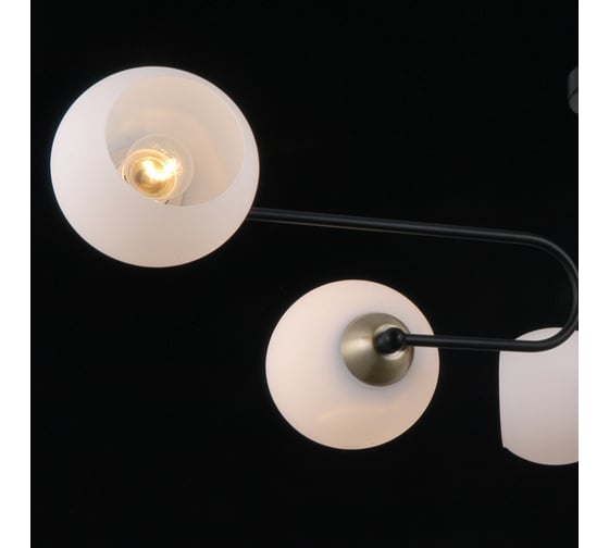 Потолочная люстра ILLUMICO IL0249-6CSQ-79 BK AB