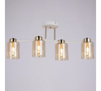 Потолочная люстра ILLUMICO IL6111-4COU-79 WH GD Qui