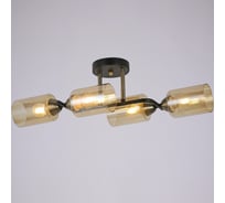 Потолочная люстра ILLUMICO IL8148-4COU-79 BK BR Bice