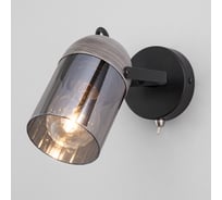 Настенный светильник Eurosvet 20122/1 черный/тертый серый a052950