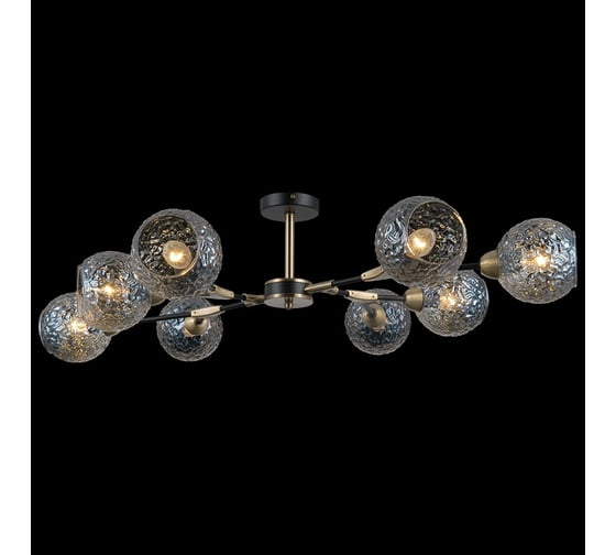 Потолочная люстра ILLUMICO IL0253-8CSQ-79 BK AB 1