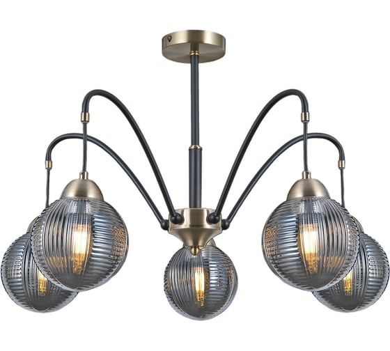 Потолочная люстра ILLUMICO IL0433-5PSQ-79 BK AB