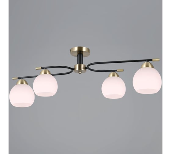 Потолочная люстра ILLUMICO IL0638-4CSQ-24 AB BK LIBRA
