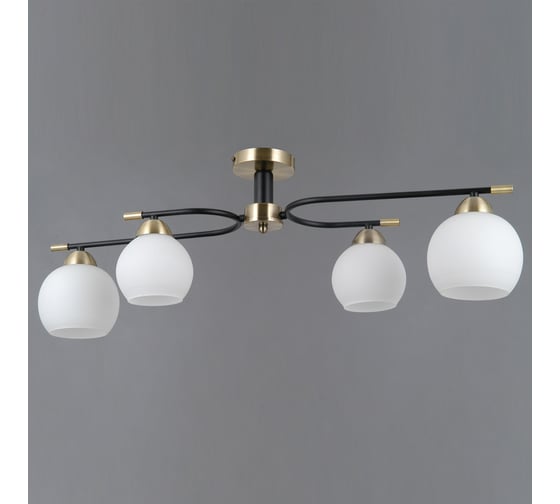 Потолочная люстра ILLUMICO IL0638-4CSQ-24 AB BK LIBRA