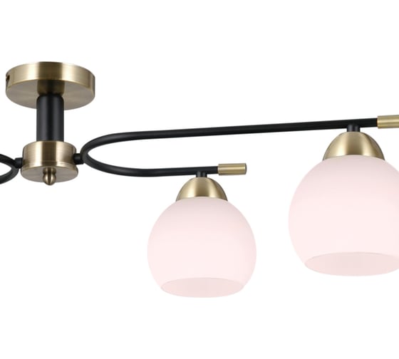 Потолочная люстра ILLUMICO IL0638-4CSQ-24 AB BK LIBRA