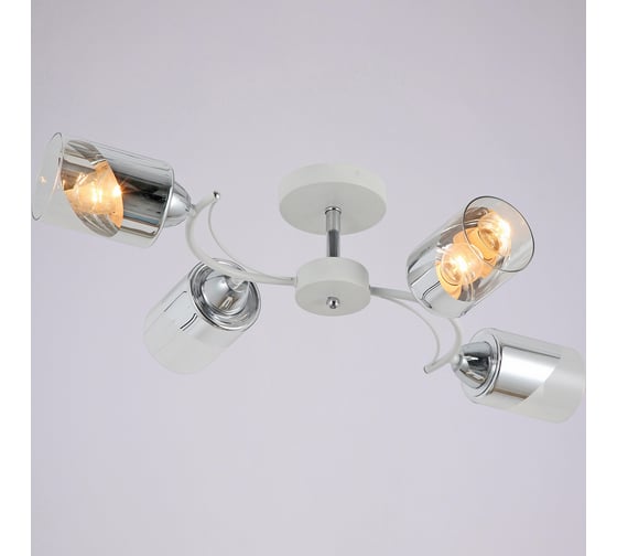 Потолочная люстра ILLUMICO IL8208-4COU-79 WH CR Iola 1
